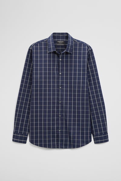 Long Sleeve Regular Cotton With Pockets Check Shirt