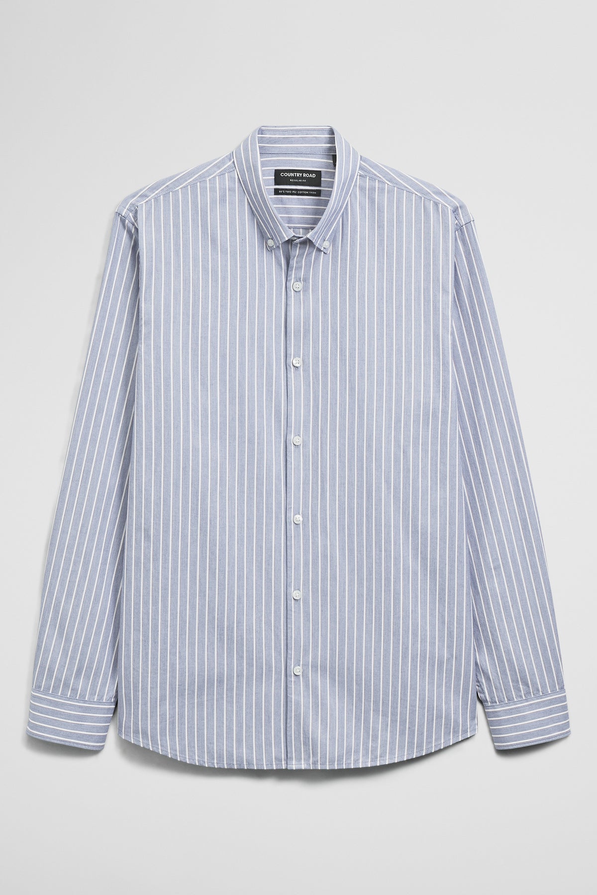Regular Fit Cotton Stripe Shirt