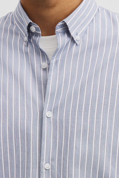Regular Fit Cotton Stripe Shirt