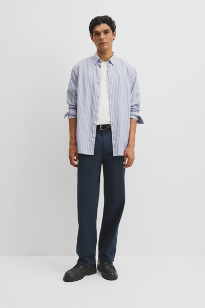 Regular Fit Cotton Stripe Shirt