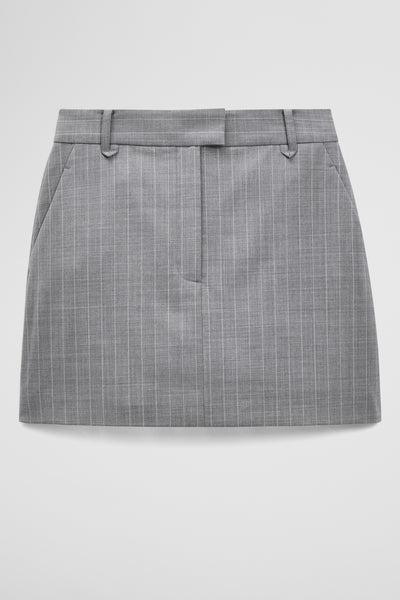 Pinstripe Mini Skirt