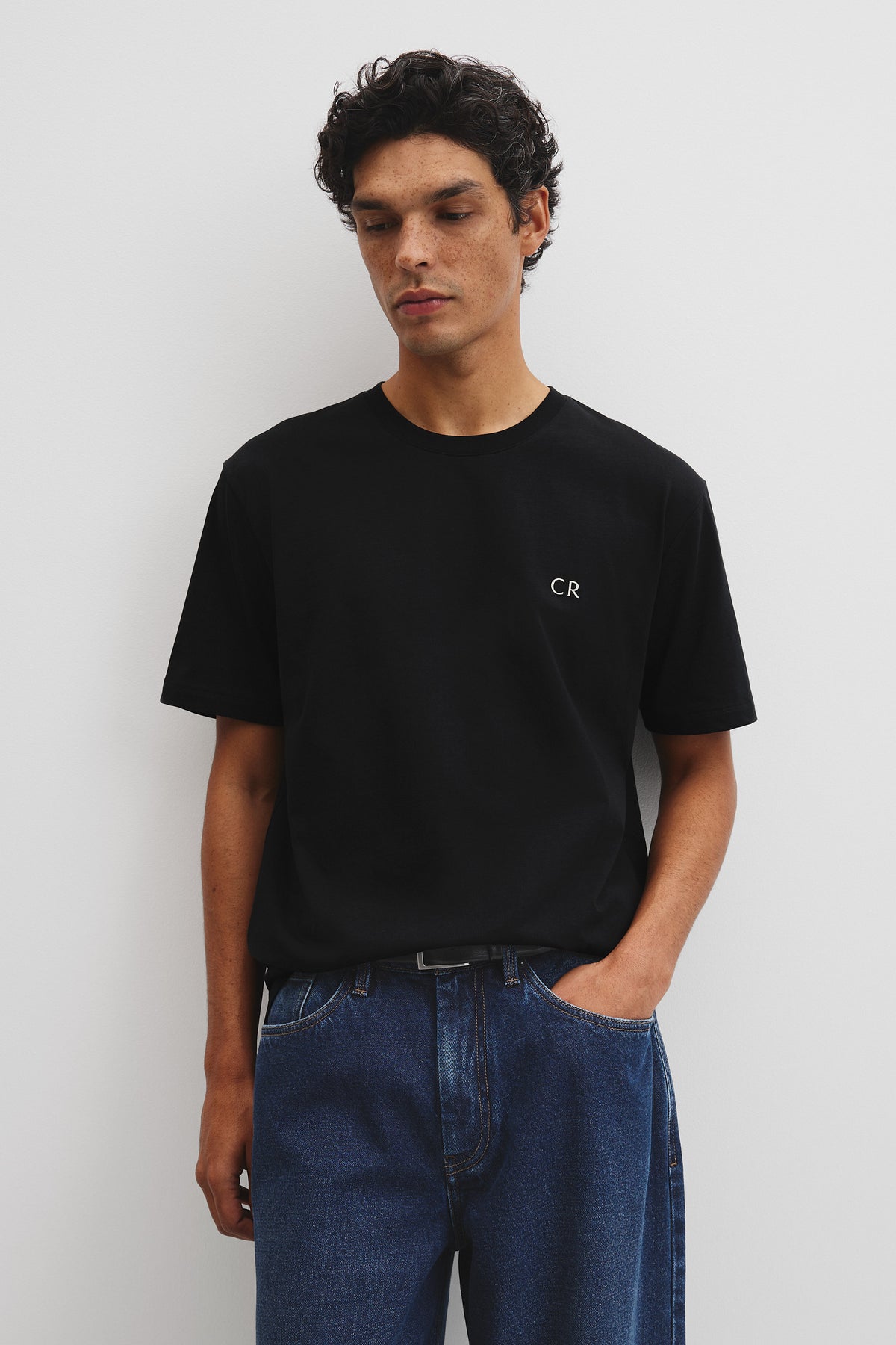 Short Sleeve Australian Cotton Country Road Modern Logo T-Shirt