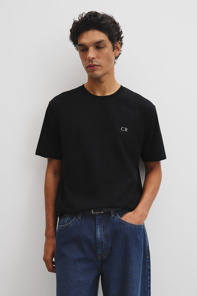 Short Sleeve Australian Cotton Country Road Modern Logo T-Shirt