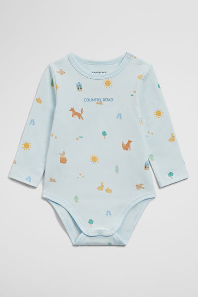 Jersey Print Bodysuit