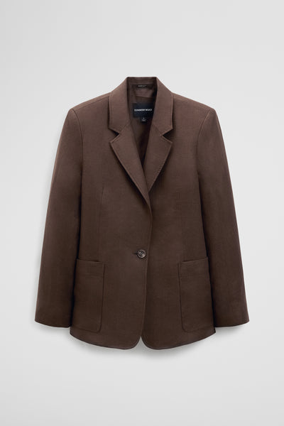 Linen Relaxed Blazer