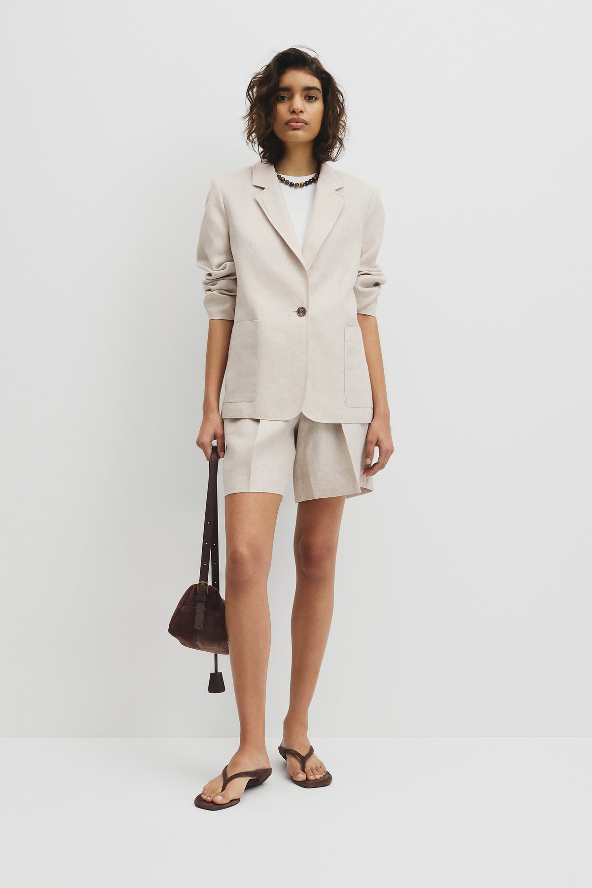 Linen Relaxed Blazer