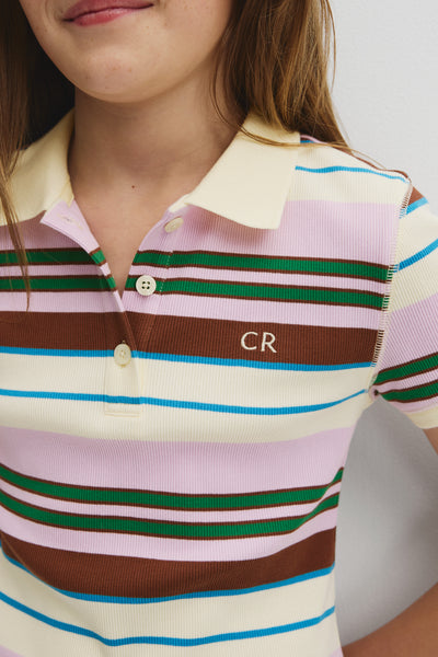 Short Sleeve Collar Polo Dress
