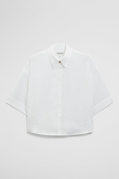 Short Sleeve Linen Shirt