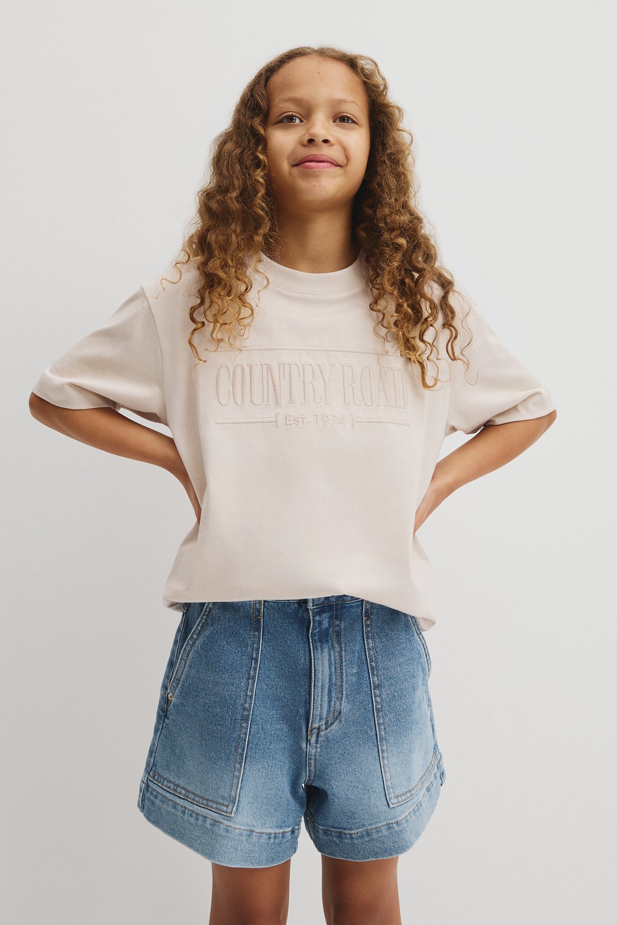 Teen Australian Cotton Short Sleeve Relaxed Heritage T-Shirt