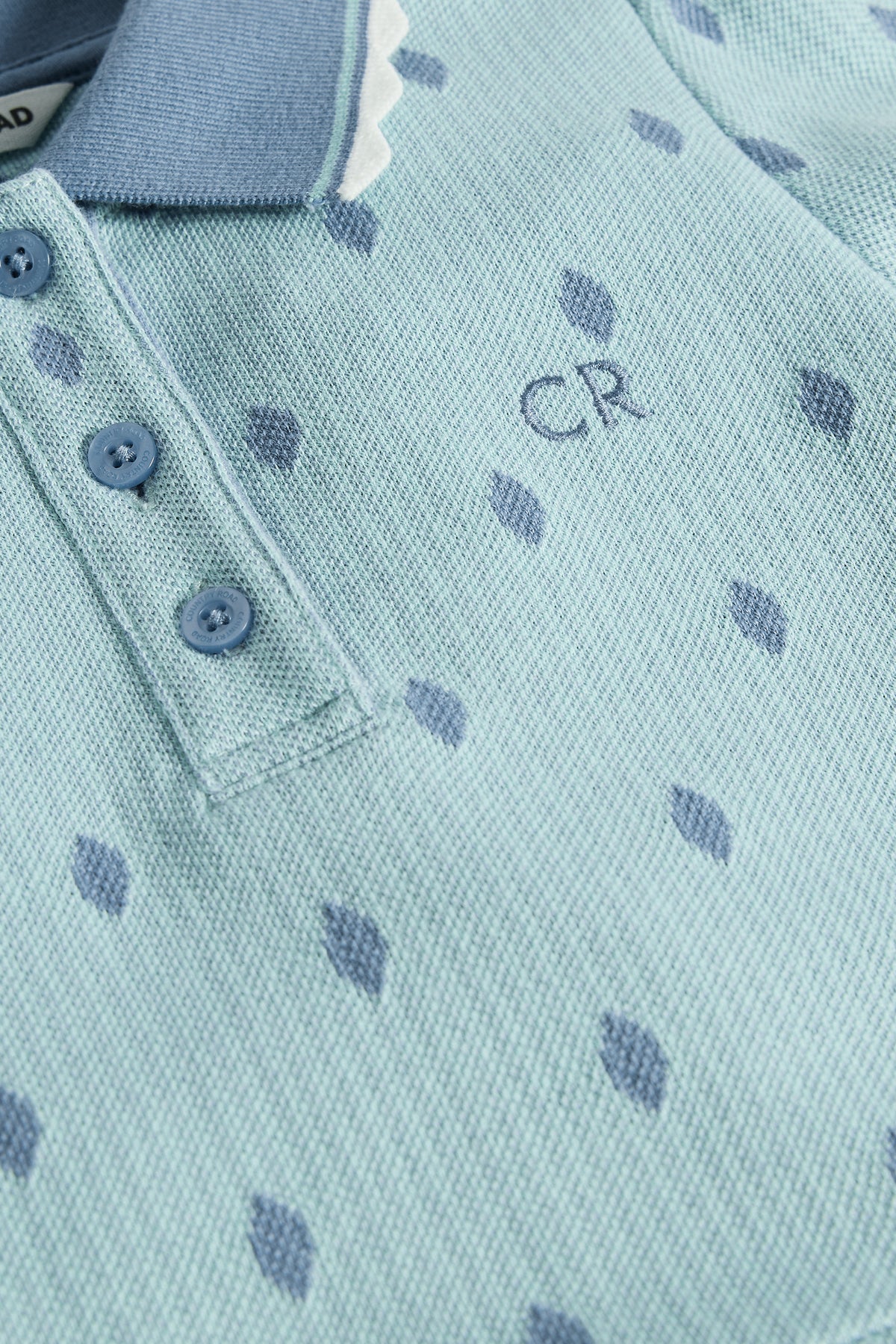 Australian Cotton Short Sleeve Jacquard Polo Dress