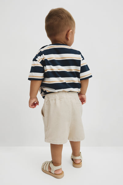 Organically Grown Cotton Pull On Cord Straight Short