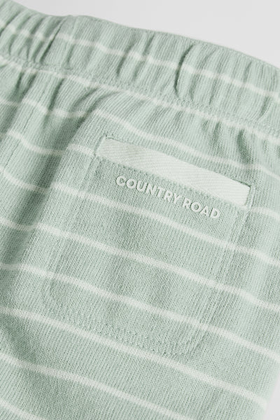 Textured Pull On Pant