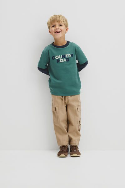 Short Sleeve Boucle T-Shirt