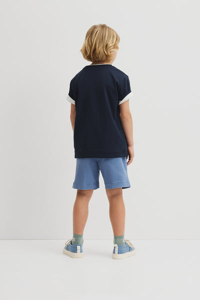 Australian Cotton Short Sleeve Boucle T-Shirt