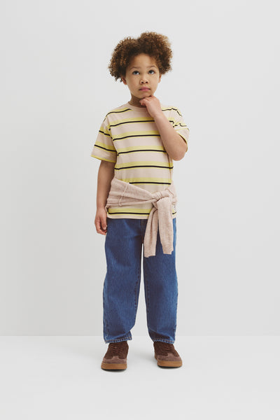 Oversized Stripe Short Sleeve T-Shirt