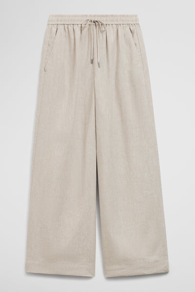 Pull-On Linen Pant