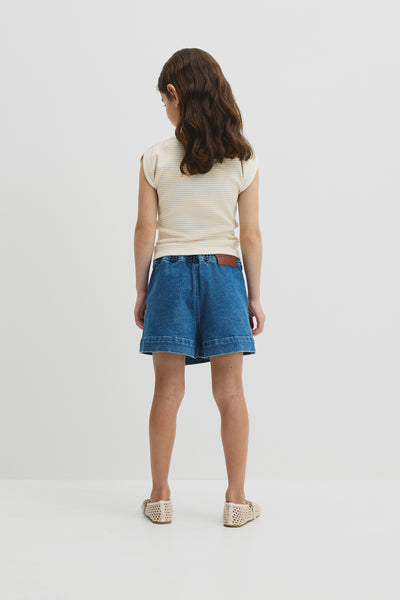 Denim Skort