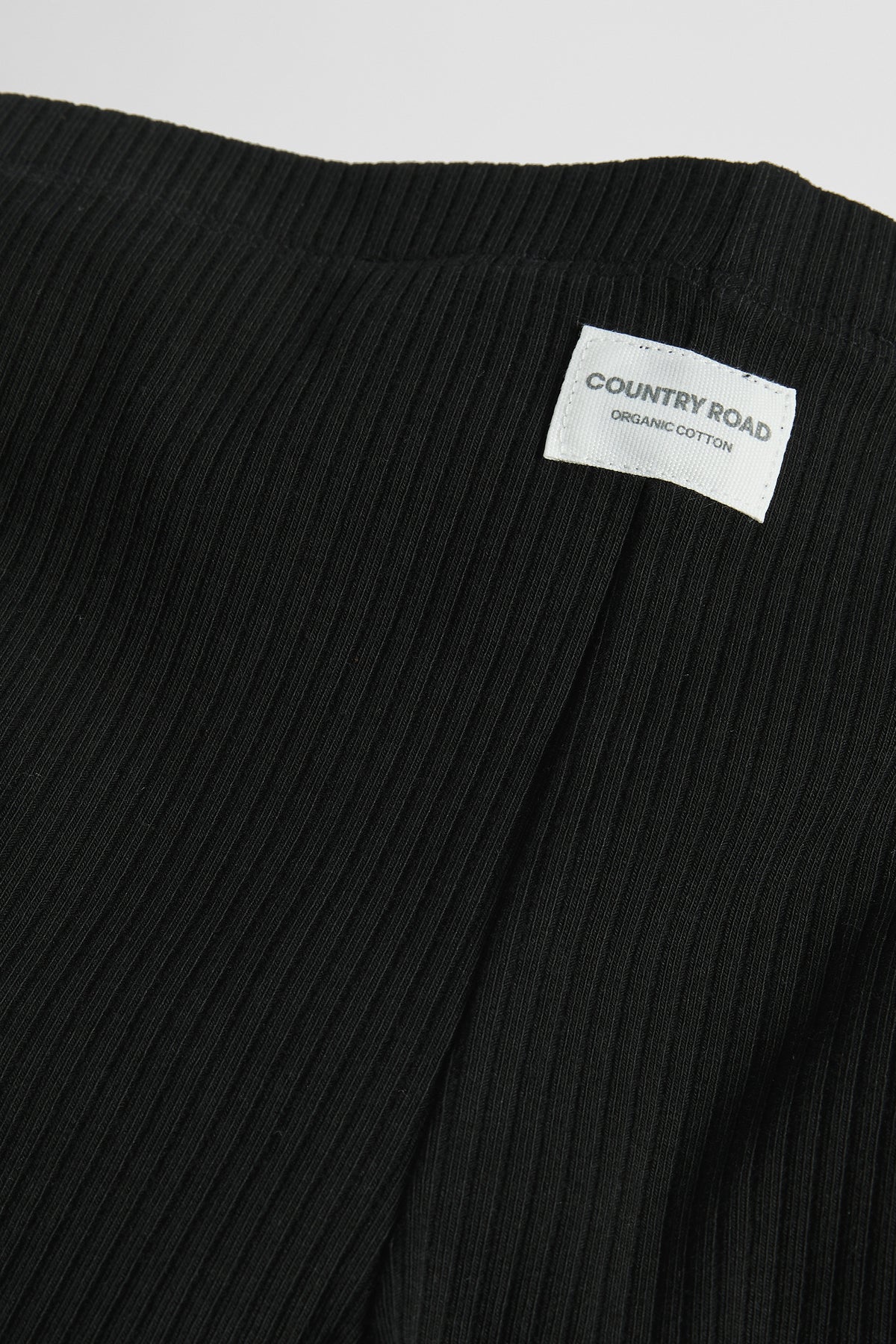 Organicallygrown Cotton Blend Rib Bike Short