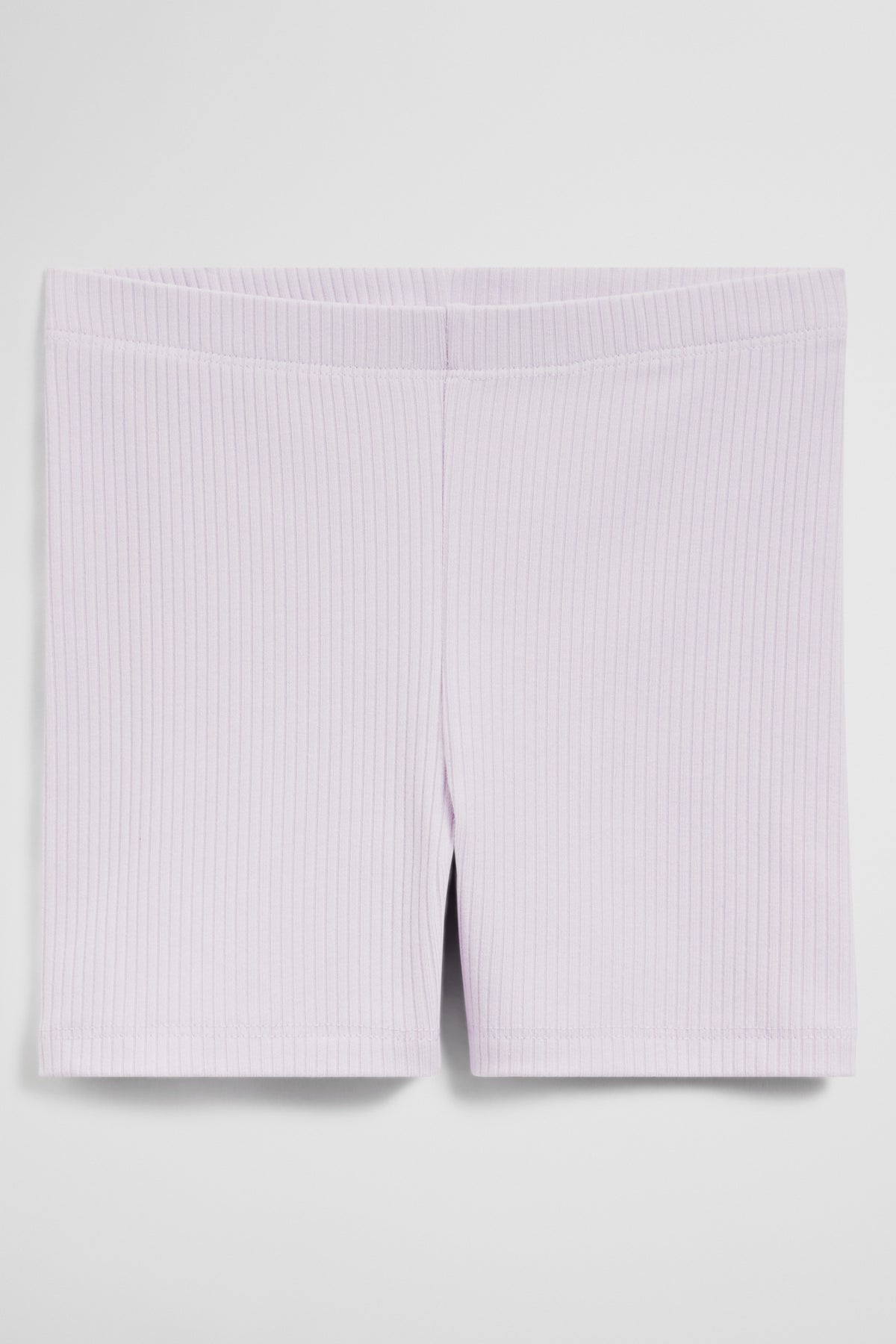 Organically Grown Cotton Blend Rib Bike Short