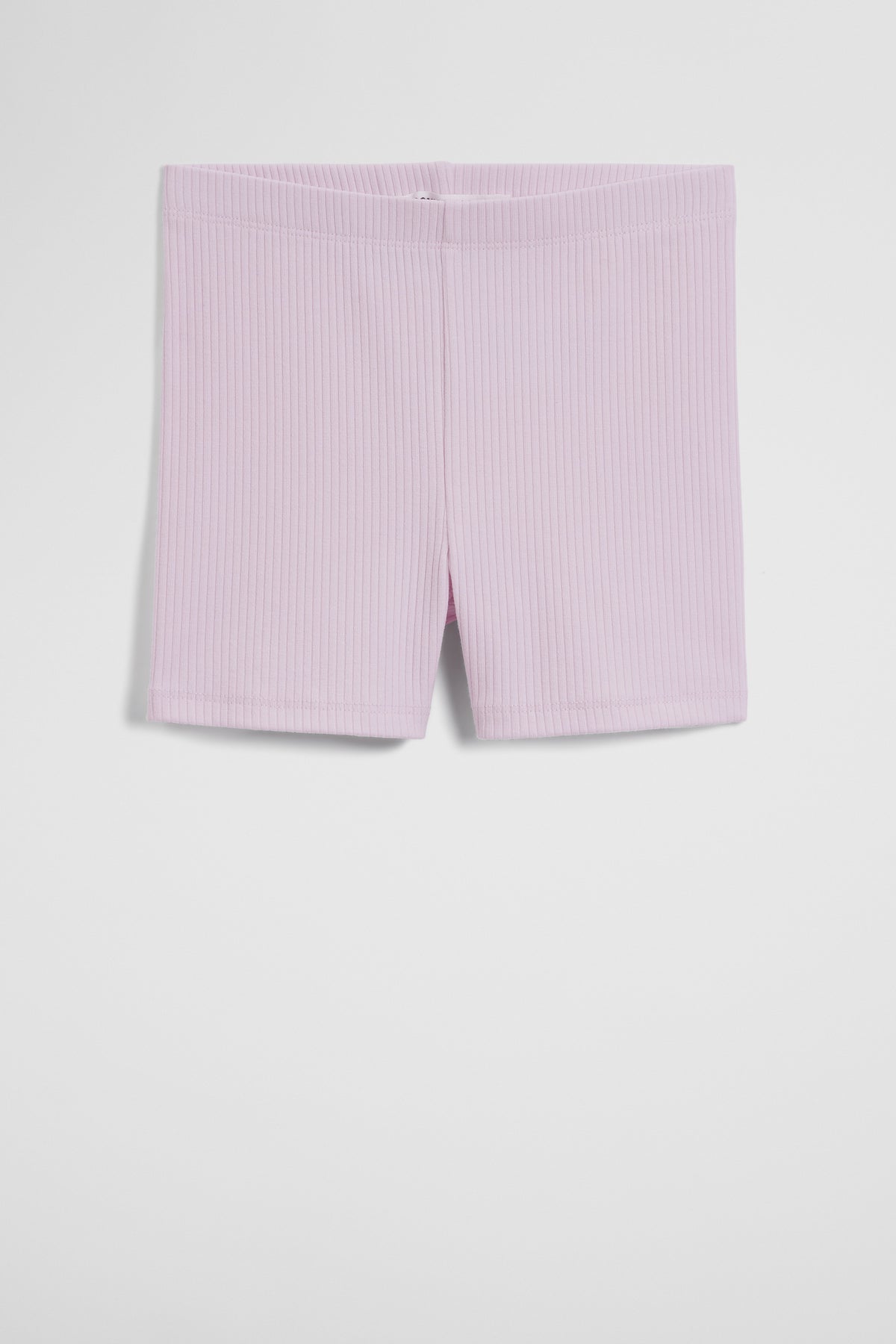 Organicallygrown Cotton Blend Rib Bike Short