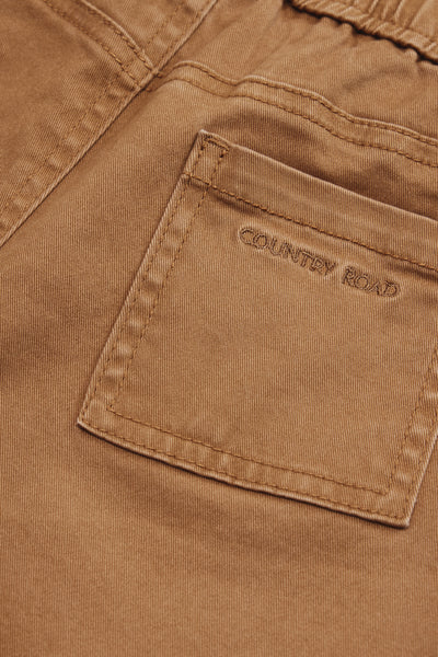 Australian Cotton Pull On Twill Short