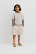 Organically Grown Cotton Waffle Short