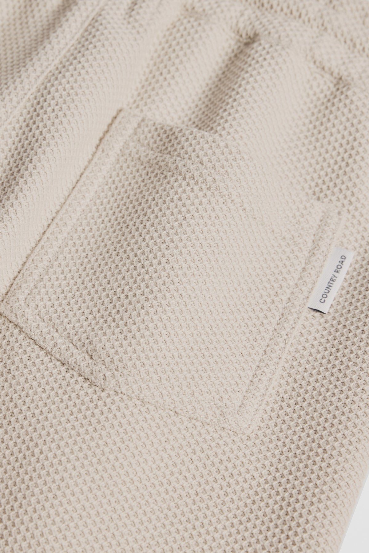 Organically Grown Cotton Waffle Short