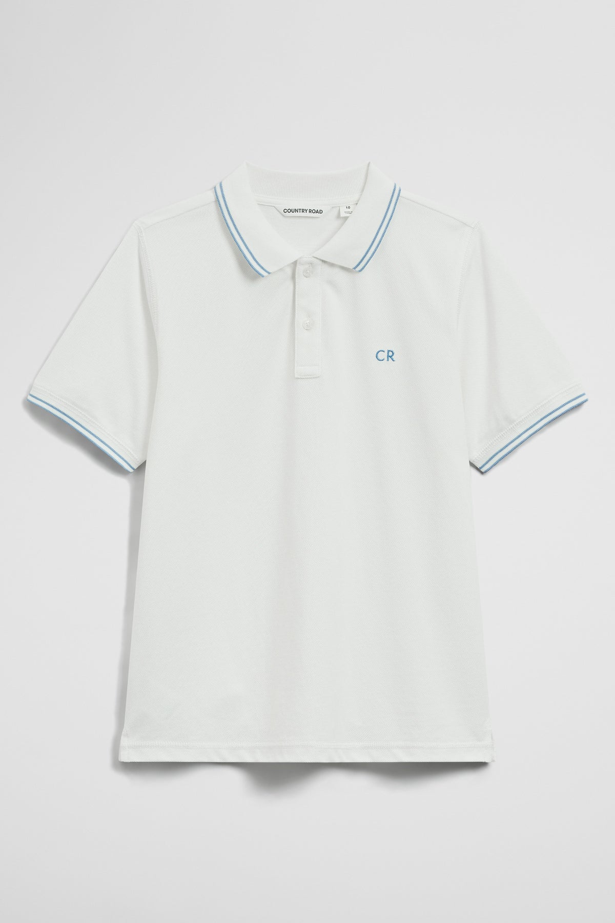 Teen Short Sleeve Logo Polo