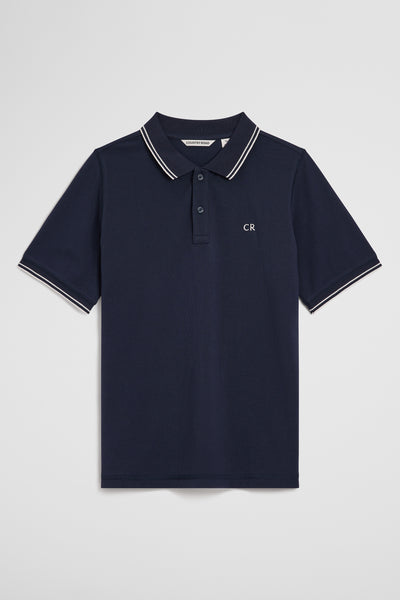 Short Sleeve Logo Polo