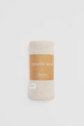 Organically Grown Cotton Rib Swaddle