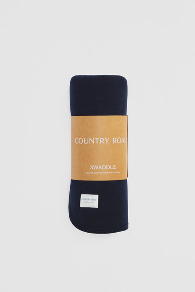 Organically Grown Cotton Rib Swaddle