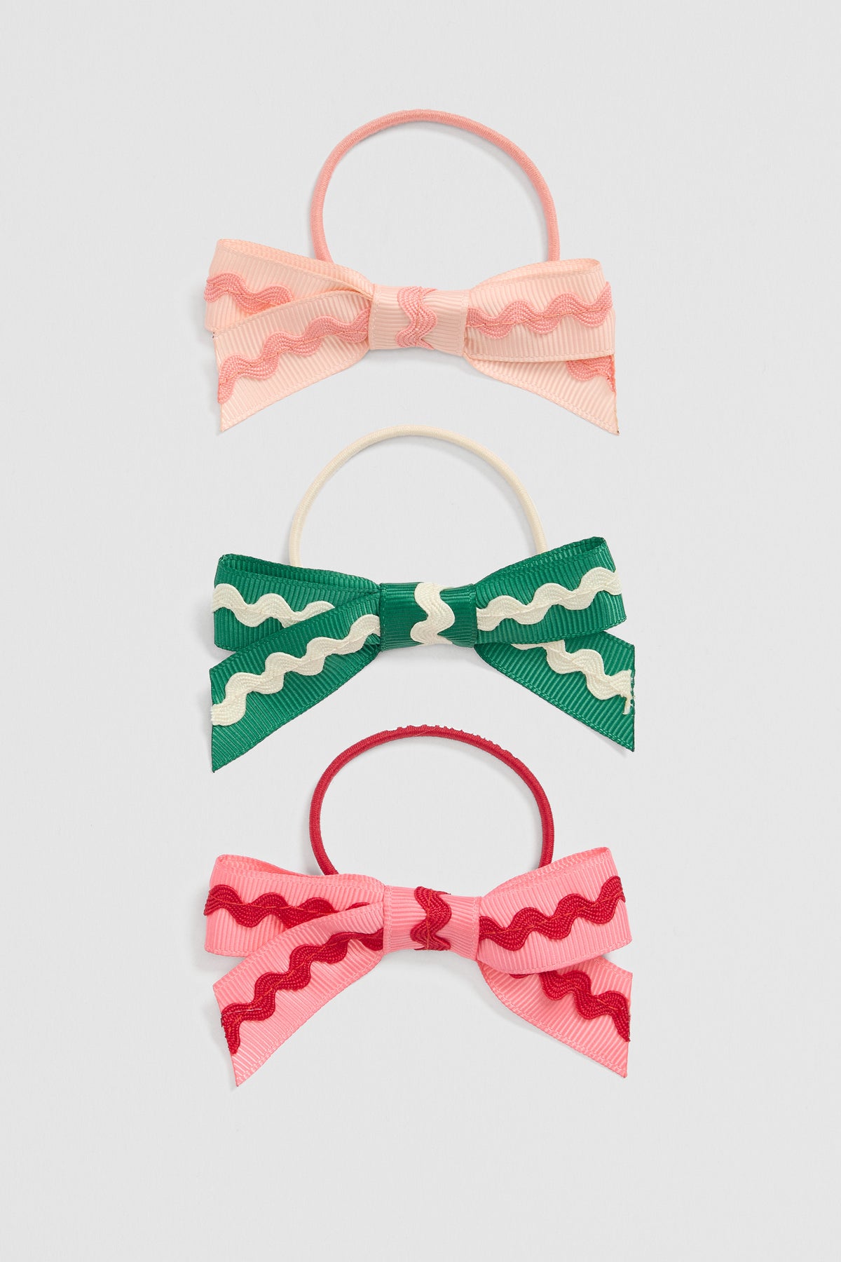 Ric Rac Bow Pack of 3