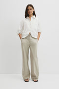 Refined High Rise Wide Leg Jean