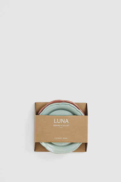 Luna Serving Plate Set Of 3