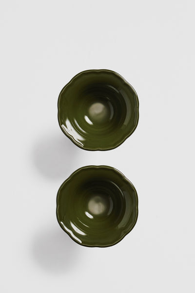 Luna Footed Bowl Set Of 2
