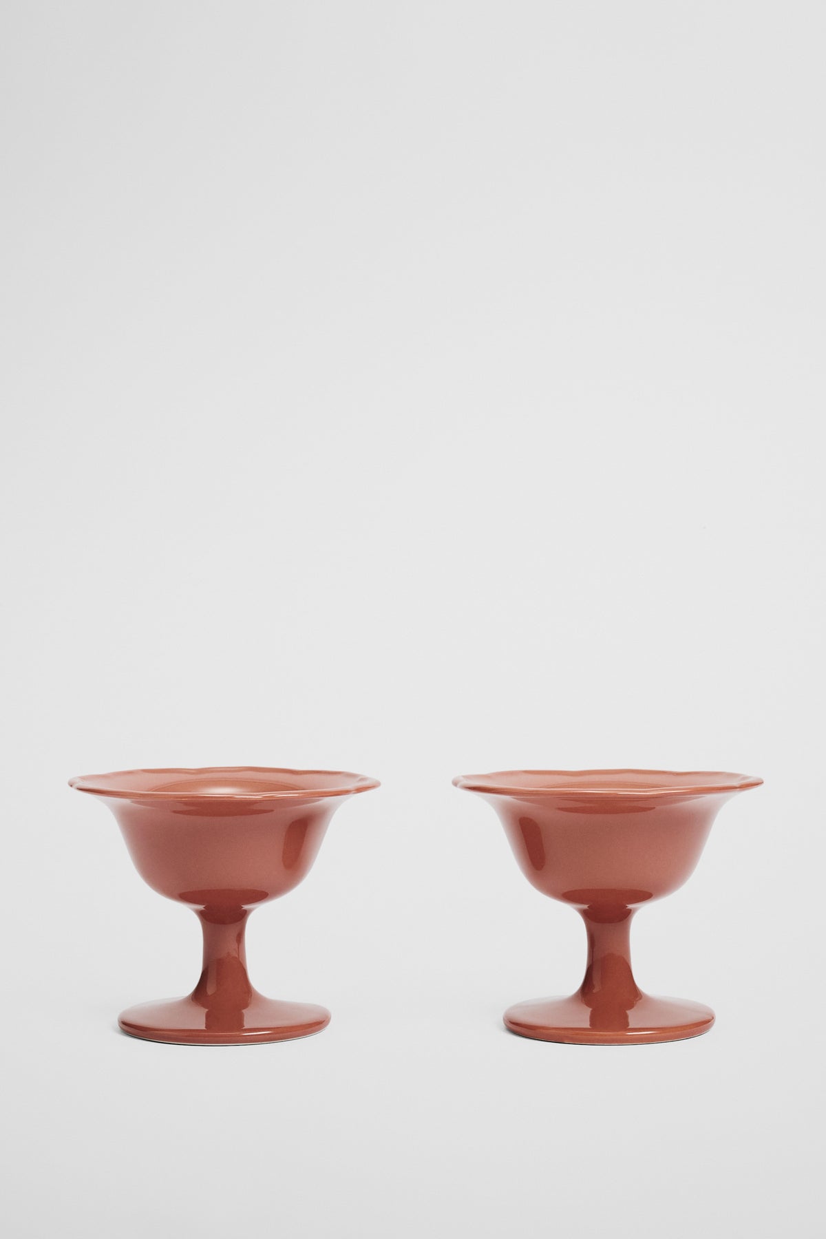 Luna Footed Bowl Set Of 2