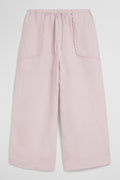 Linen Wide Legging Pant