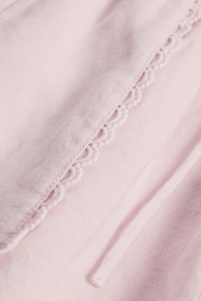 Linen Wide Legging Pant