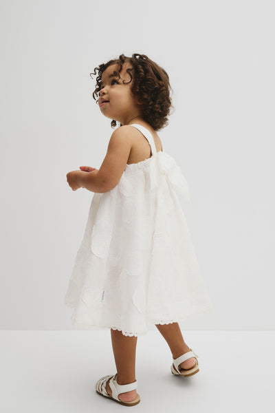 Sleeveless Broderie Romper Dress