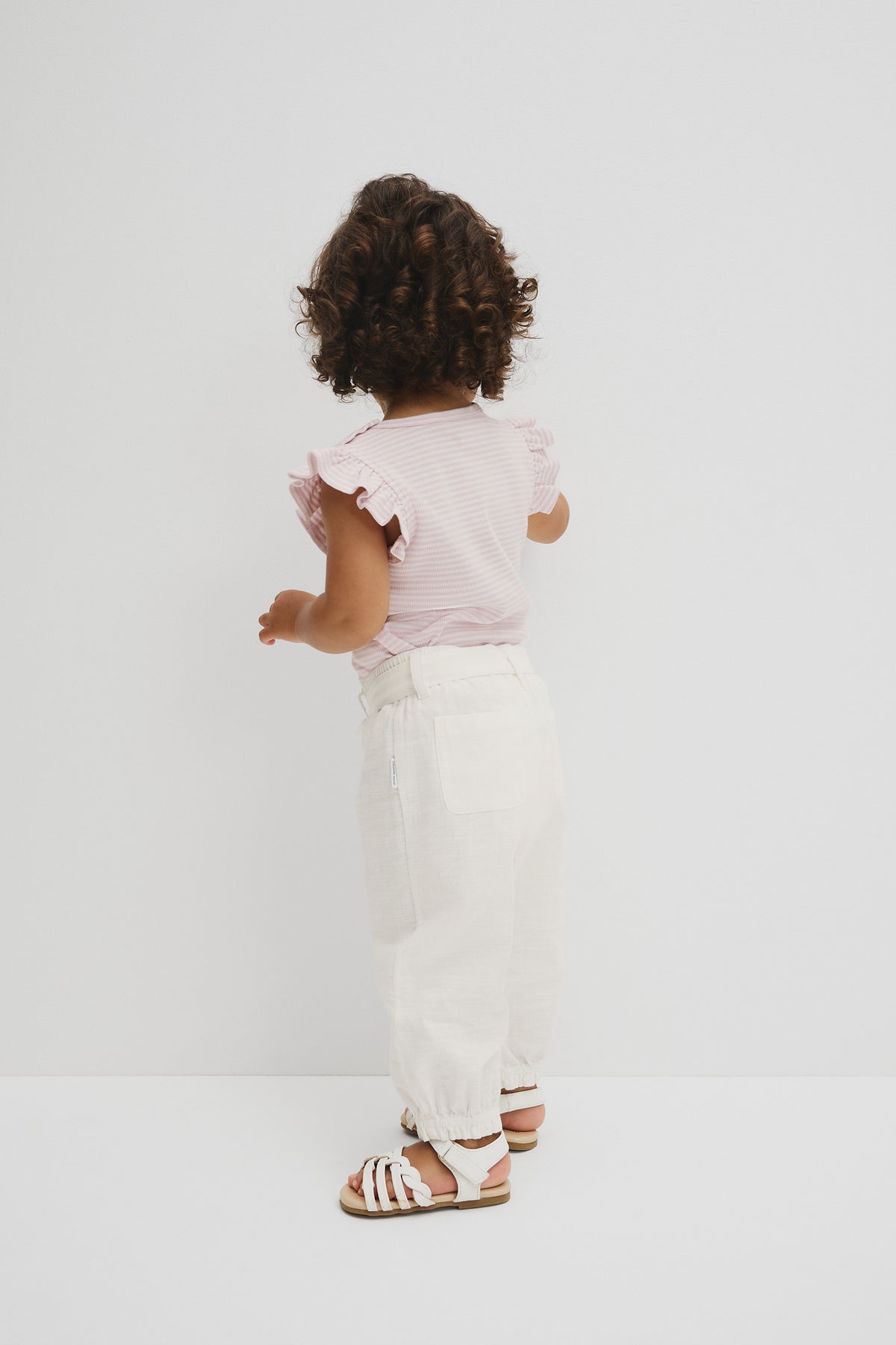 Woven Cuff Pant