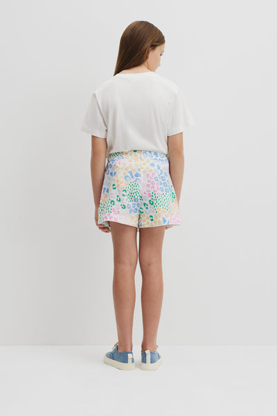 Teen Print Wrap Skort
