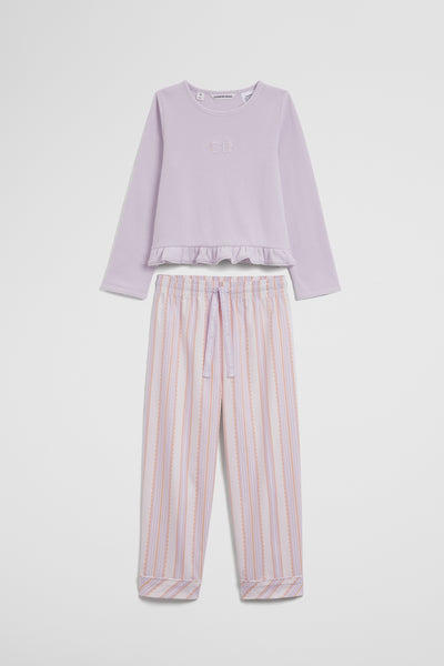 Long Sleeve Stripe Sleep Set
