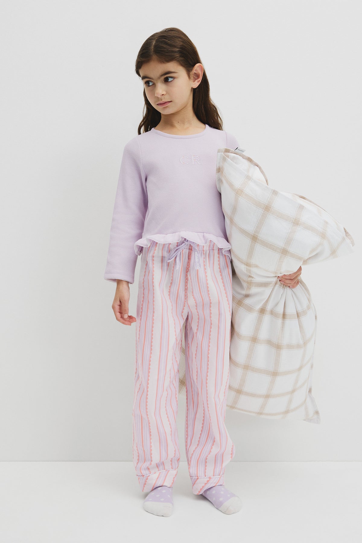 Long Sleeve Stripe Sleep Set