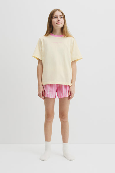 Teen Australian Cotton Short Sleeve Stripe Sleep Set