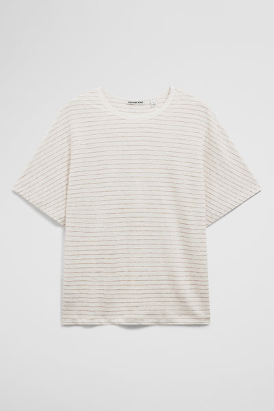Stripe Linen Dolman T-Shirt
