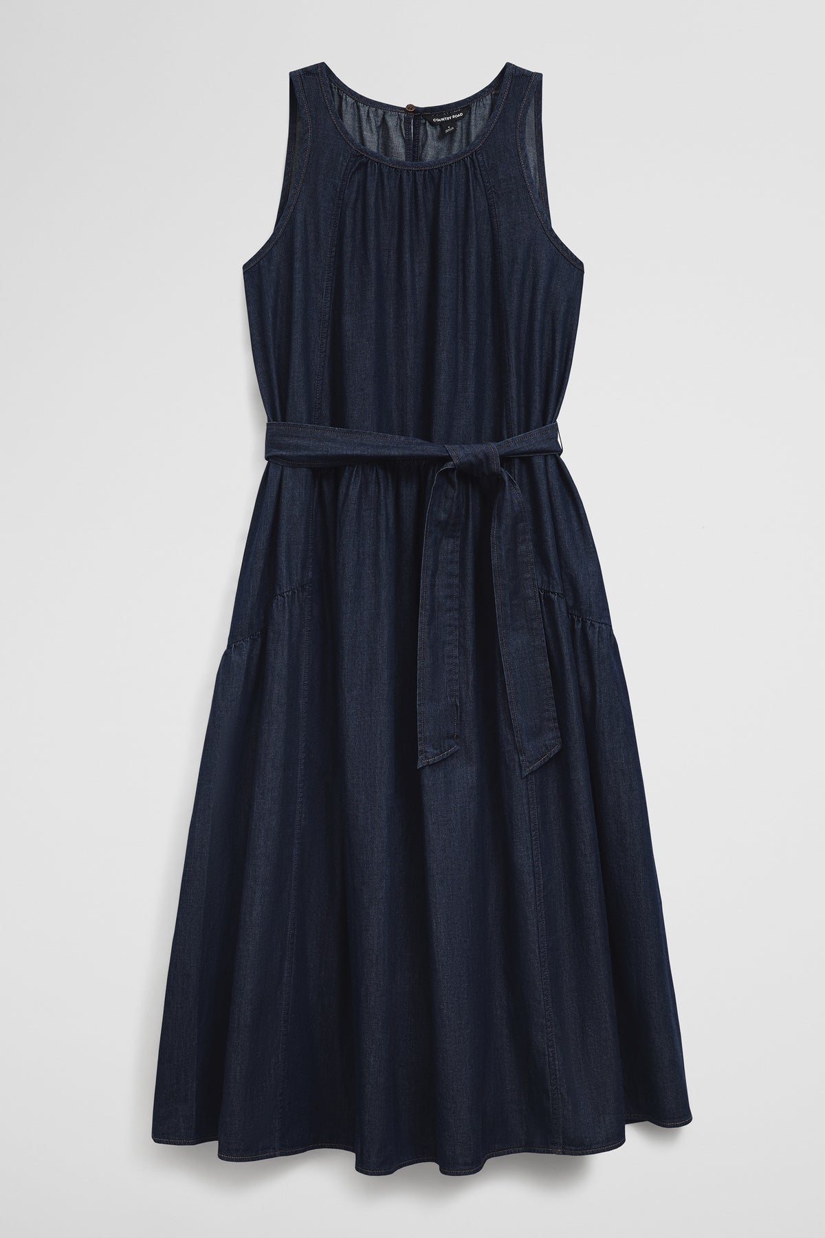 Trapeze Denim Dress