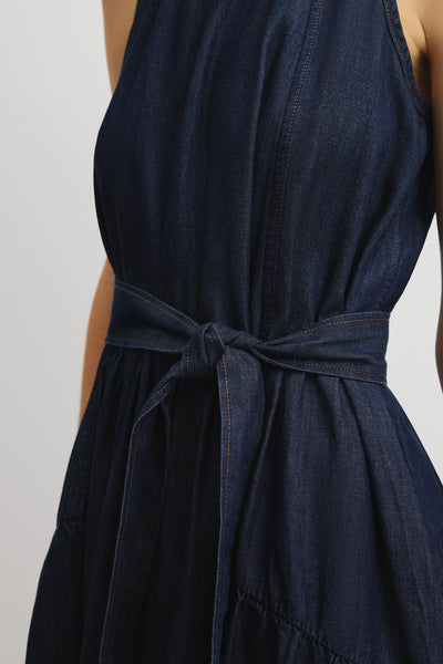 Trapeze Denim Dress