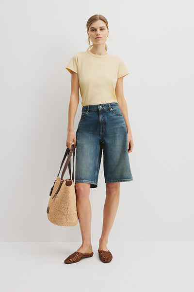 Denim Bermuda Short