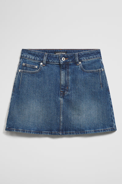 Denim Mini Skirt