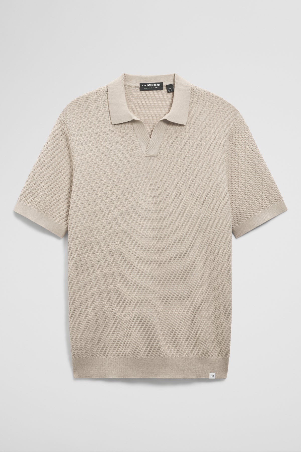 Australian Cotton Basket Knit Polo